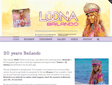 Tablet Screenshot of loona.com